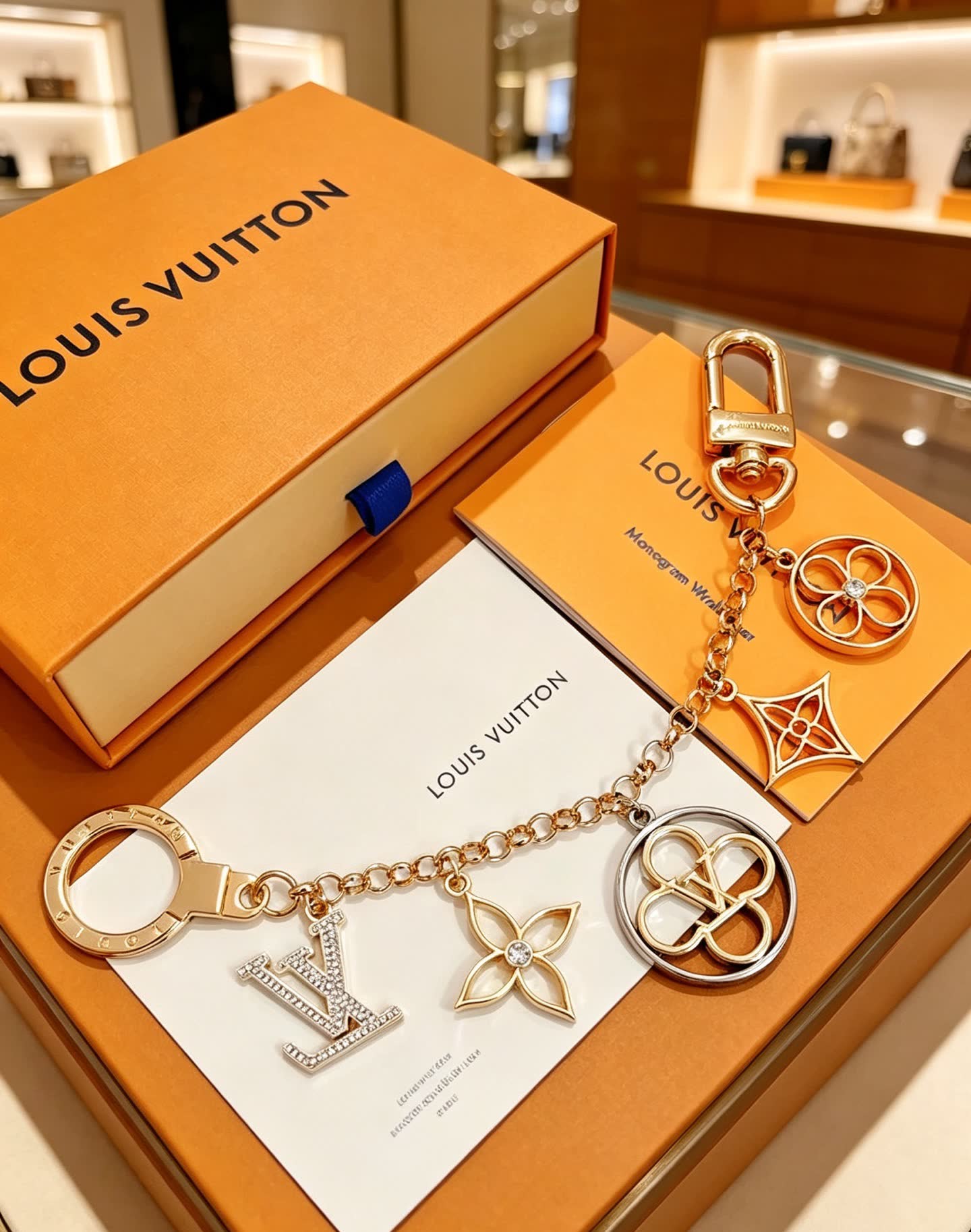 Louis Vuitton Monogram Mosaic Keychain